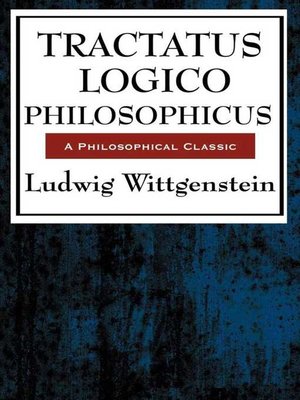 cover image of Tractatus Logico Philosophicus